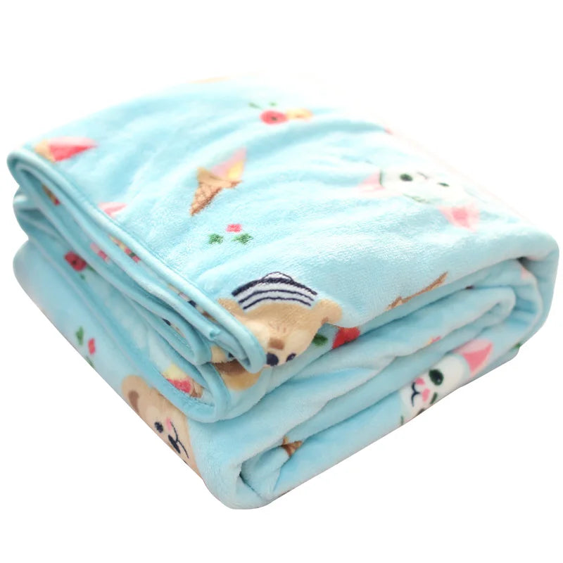 7 Styles Anime Flannel Blanket Japan Bedroom Sofa Comfortable