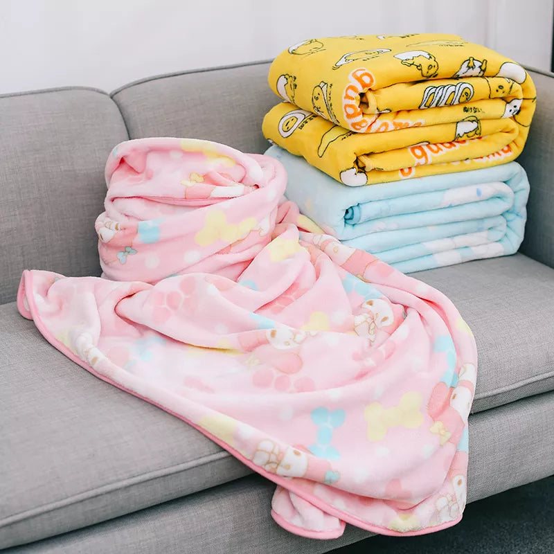 7 Styles Anime Flannel Blanket Japan Bedroom Sofa Comfortable