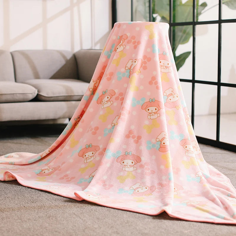 7 Styles Anime Flannel Blanket Japan Bedroom Sofa Comfortable