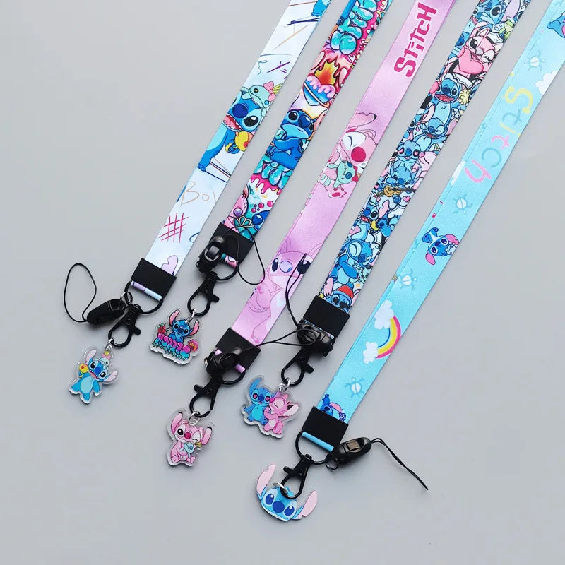 Stitch Lanyard for Keys and ID Badges -Neck Strap