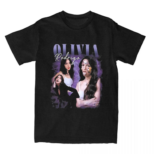 Men Women Music O-Olivia Cool R-Rodrigo Singer T Shirts Cotton Clothes