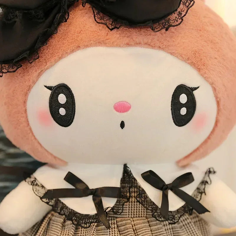 60cm Sanrio Kuromi My Melody Plush Stuffed Dolls Kawaii Cartoon Sofa