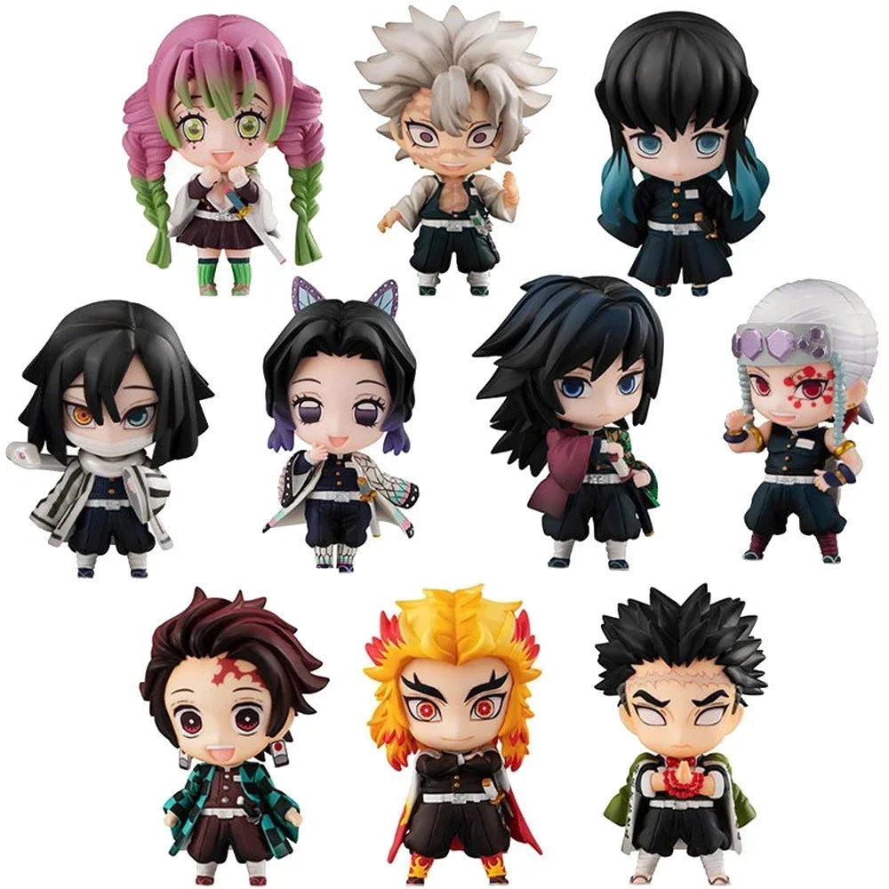 Demon Slayer Figure Model Blind Box PVC Material Anime Figure Surprise