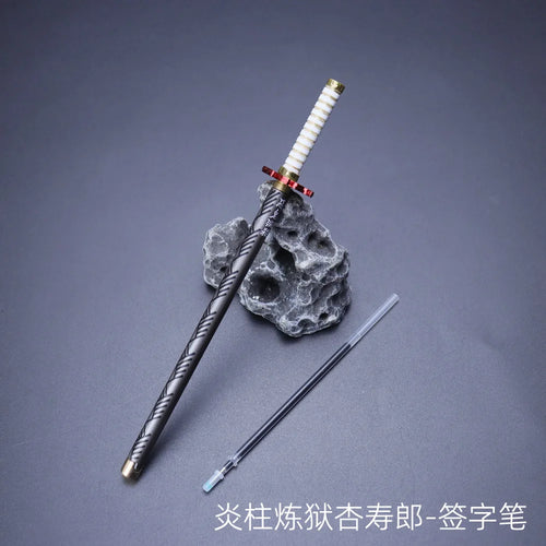 Demon Slayer Tokitou Muichirou Giyu Tomioka Nichirin Sword Gel Pen