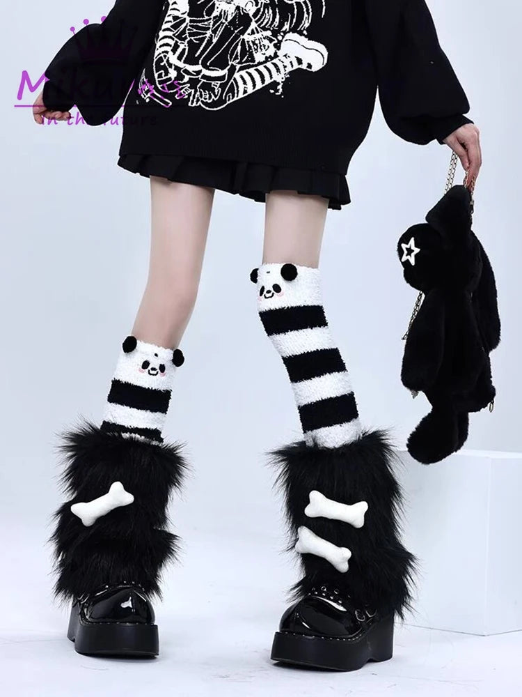 Mikumn Harajuku Punk Leg Warmer Sock