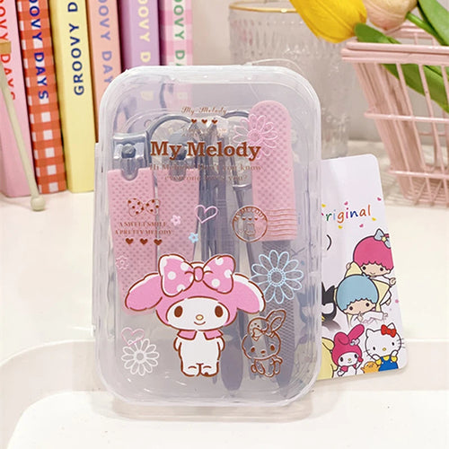 Sanrio Cinnamon Roll, Kuromi, My Melody, Manicure Set