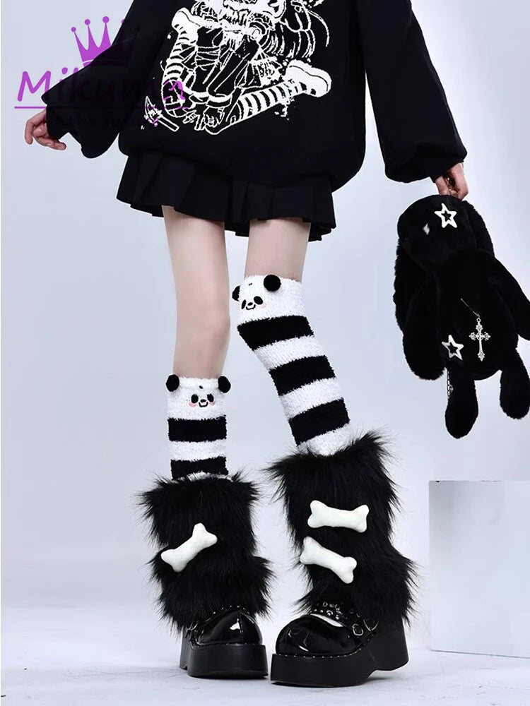 Mikumn Harajuku Punk Leg Warmer Sock