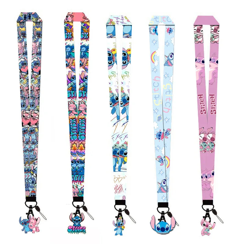 Stitch Lanyard for Keys and ID Badges -Neck Strap