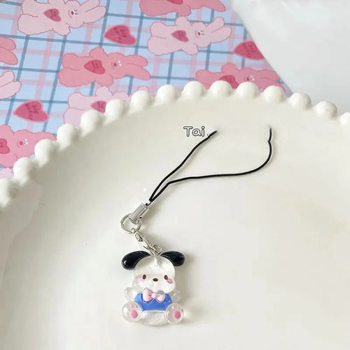 Sanrio Anime My Melody Bag Keychain Cartoon Cinnamonroll Hello Kitty