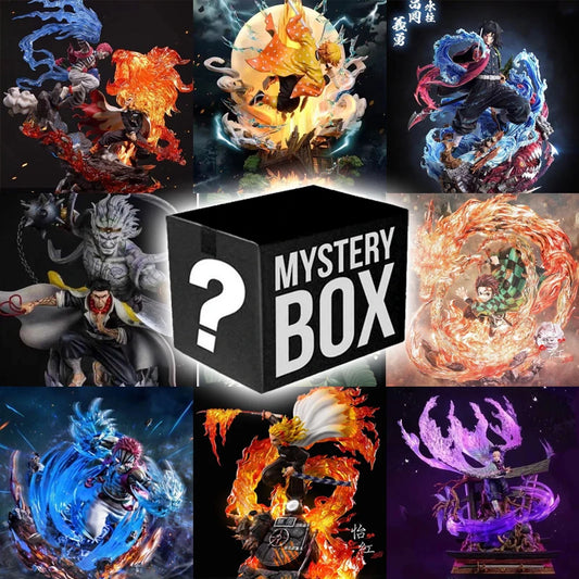 Demon Slayer Figure Mystery Box Kimetsu  Yaiba Anime Best Gift For