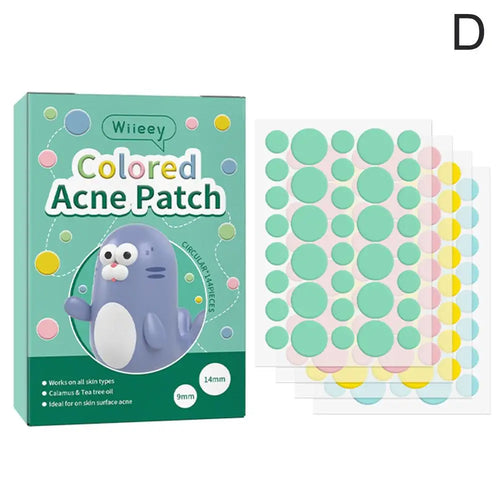 144PCS Star Pimple Patch Acne Colorful Invisible Acne Removal Skin