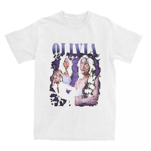 Men Women Music O-Olivia Cool R-Rodrigo Singer T Shirts Cotton Clothes