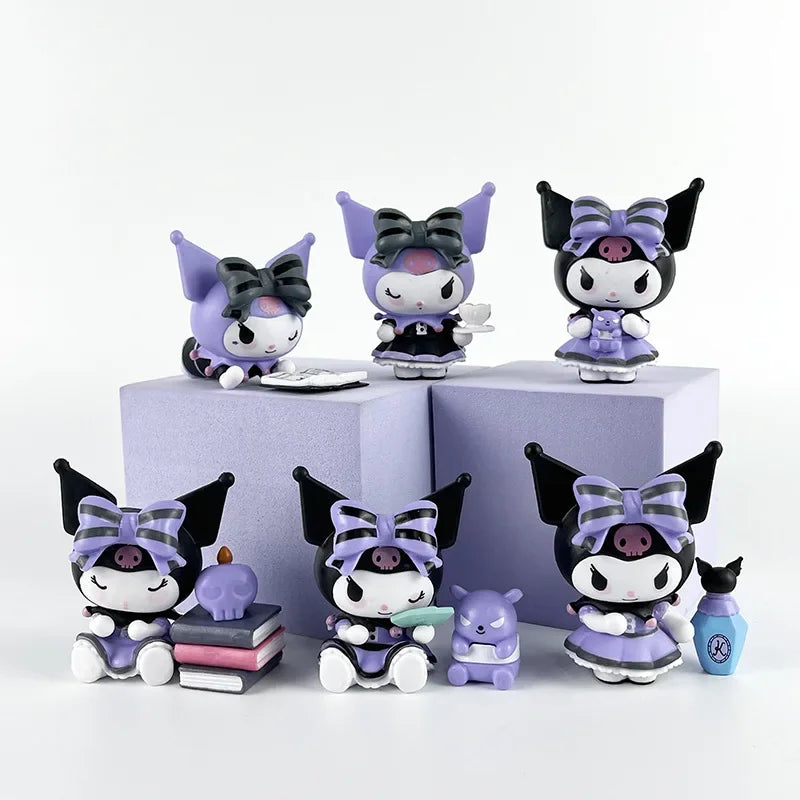 Sanrio Blind Box - Cute Cartoon Kuromi Doll Action Figure Model