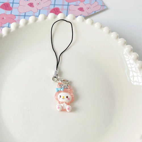 Sanrio Anime My Melody Bag Keychain Cartoon Cinnamonroll Hello Kitty