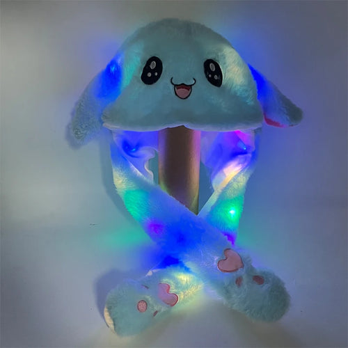 LED Rabbit Hat with Moving Ears