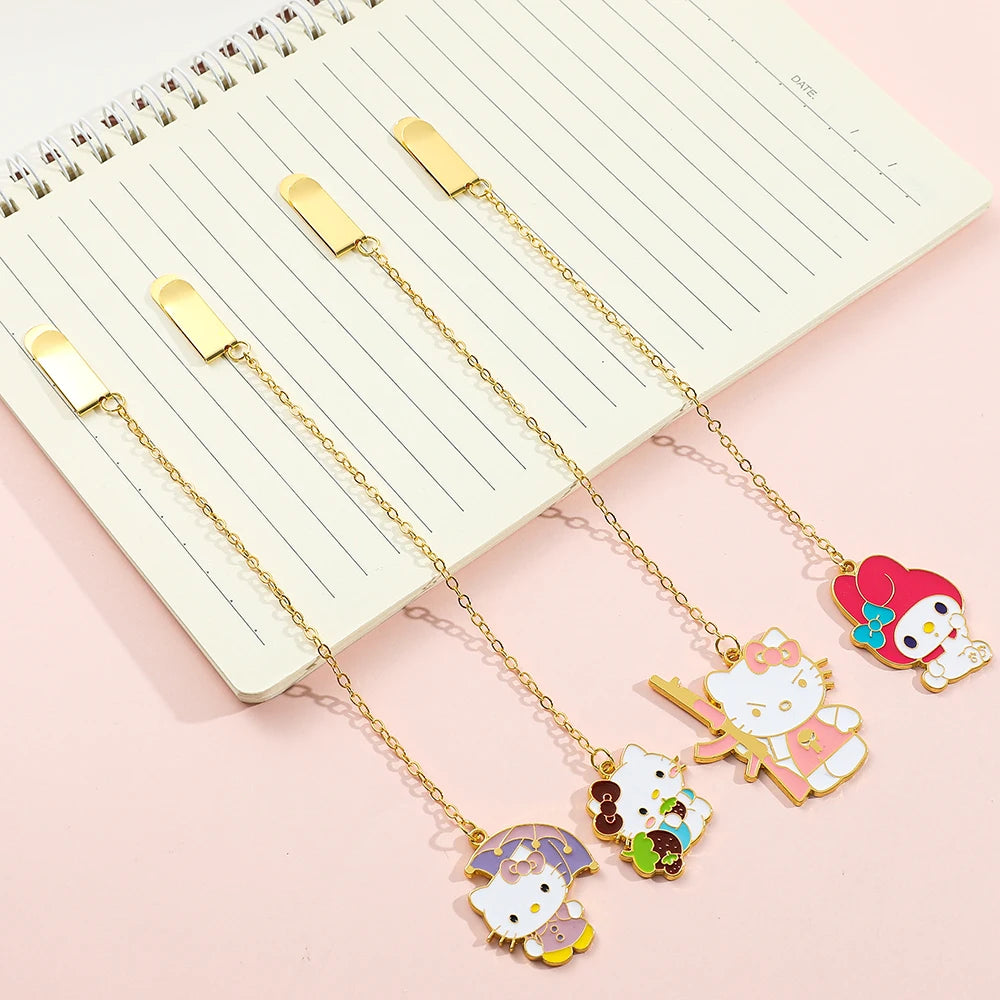 Hello Kitty Melody Metal Bookmark