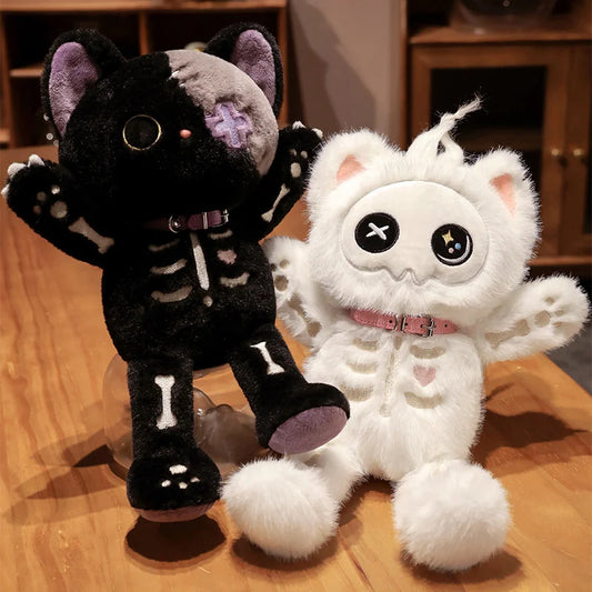 Fluffy Phantom Feline Plush Animal