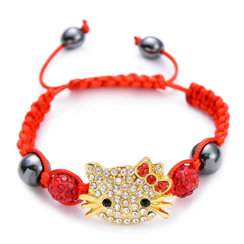 Hello Kitty Cat Charm Bracelet