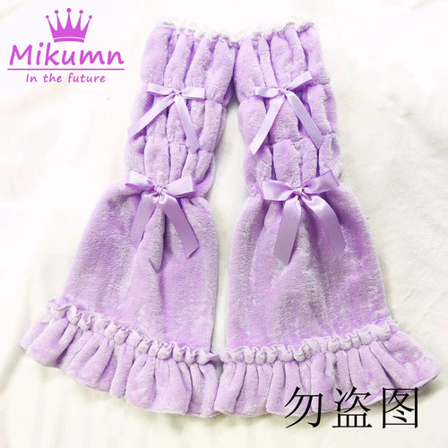 Mikumn Harajuku Leg Warmer Socks Y2k Gothic