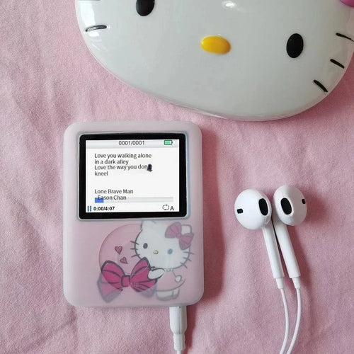 kawaii hello kitty Student MP3 MINISO anime Portable mini music