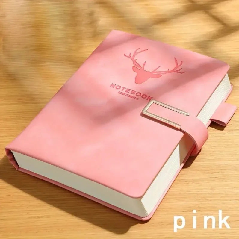 Thick A5 Leatherbound Notebooks With Soft Cover Diary Sketchbook