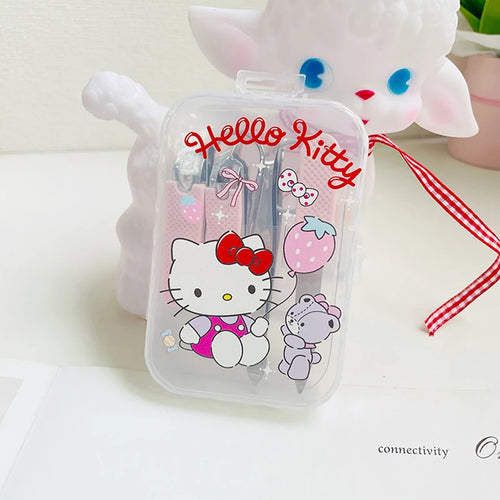 Sanrio Cinnamon Roll, Kuromi, My Melody, Manicure Set