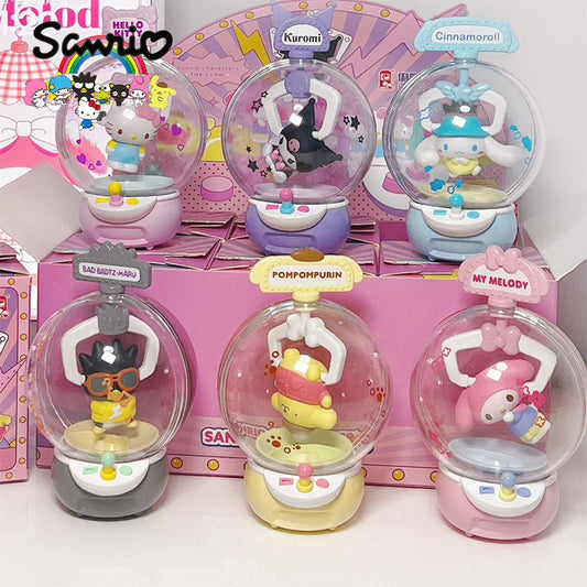 Sanrio Series Clip Claw Machine Blind Box Kuromi HelloKitty Decoration