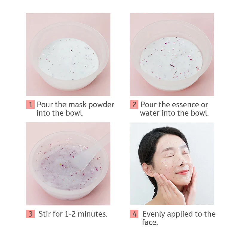 Moisturizing Salon SPA Soft Hydro Jelly Mask Powder Face Skin Care