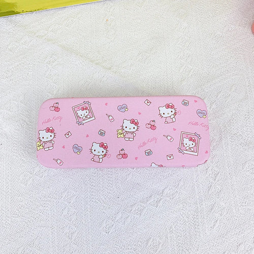 Sanrios Glasses Case Anime Kuromi, My Melody, Hello Kitty