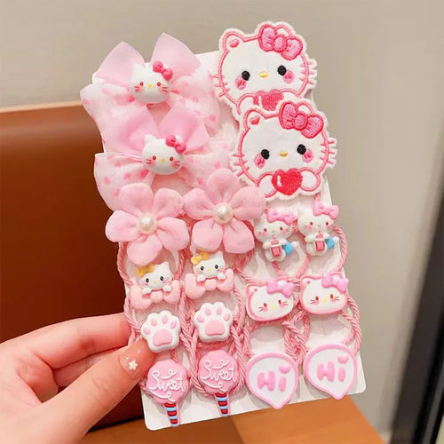 Kuromi Stretch Bow Hair Tie for Kids My Melody Double