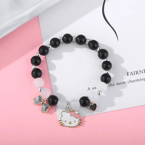 Cartoon Charms Bracelets Kawaii Hello Kitty Pendant New 18Cm Imitation