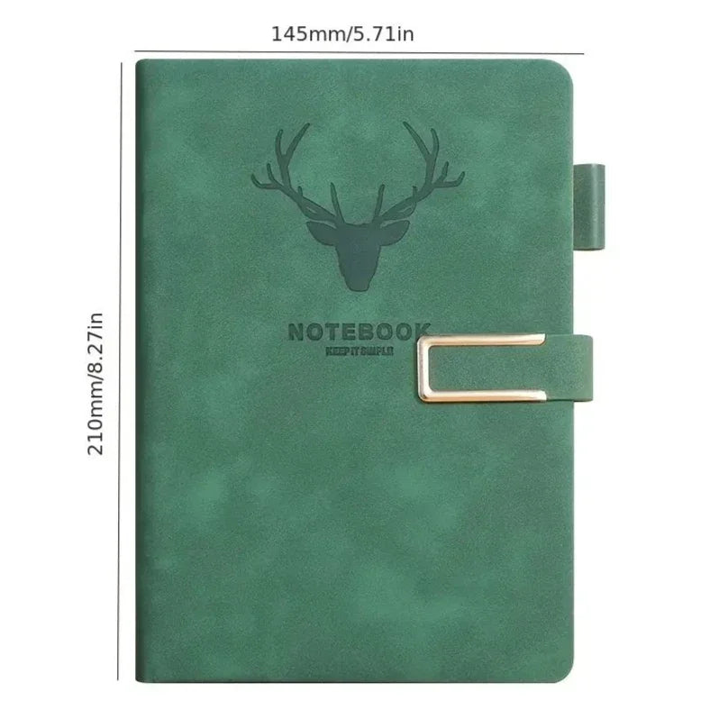 Thick A5 Leatherbound Notebooks With Soft Cover Diary Sketchbook