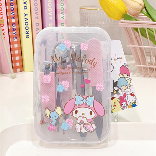 Sanrio Cinnamon Roll, Kuromi, My Melody, Manicure Set