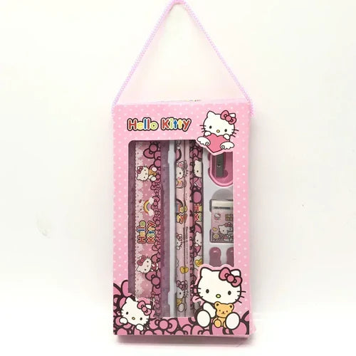 adorable sanrio 2pcs stationery set featuring beloved characters