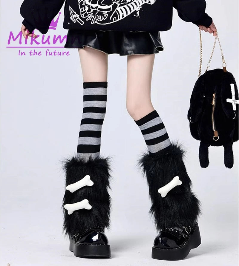 Mikumn Harajuku Punk Leg Warmer Sock