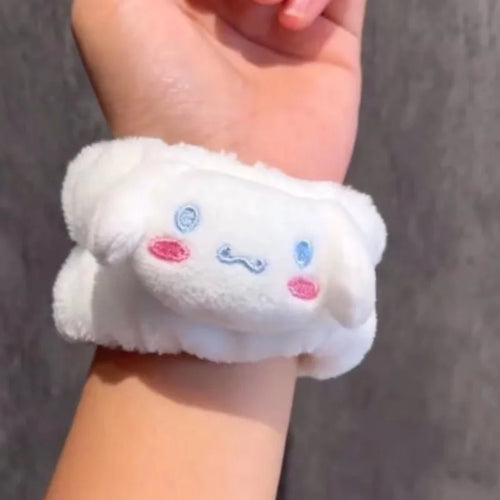 Sanrio Kuromi My Melody Kawaii Cartoon Face Wash Wristband Hair Band