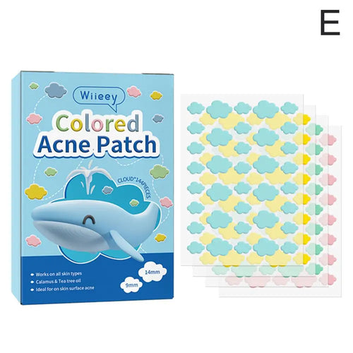 144PCS Star Pimple Patch Acne Colorful Invisible Acne Removal Skin