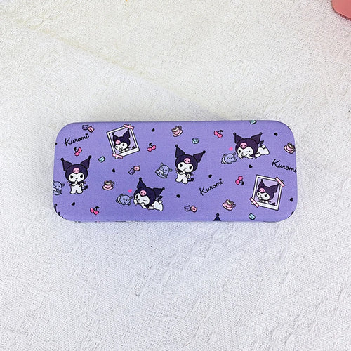 Sanrios Glasses Case Anime Kuromi, My Melody, Hello Kitty