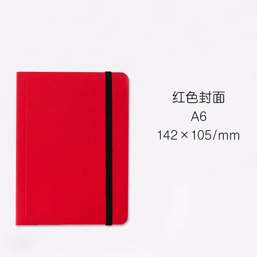 A5/A6 Portable Travel Art Book Thickened 80 Fine Grain Blank Inner