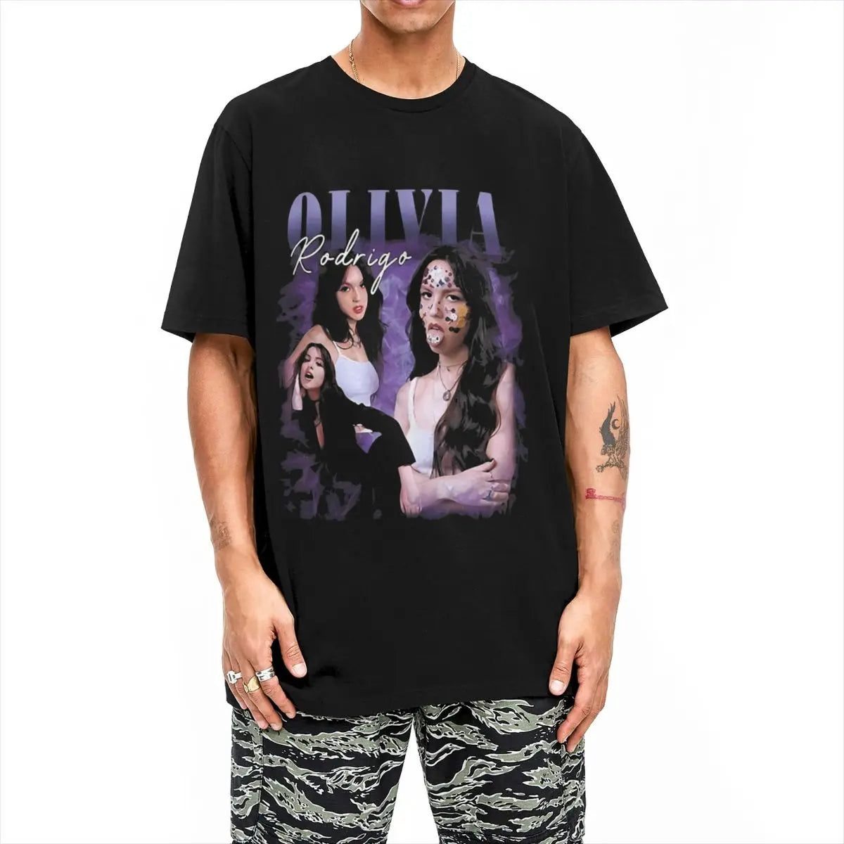 Men Women Music O-Olivia Cool R-Rodrigo Singer T Shirts Cotton Clothes