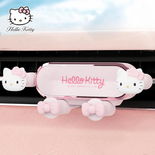 Hello Kitty Y2K Sanrio Car Mobile Phone Bracket Cute Creative