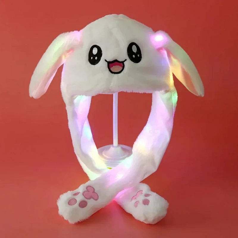 LED Rabbit Hat with Moving Ears