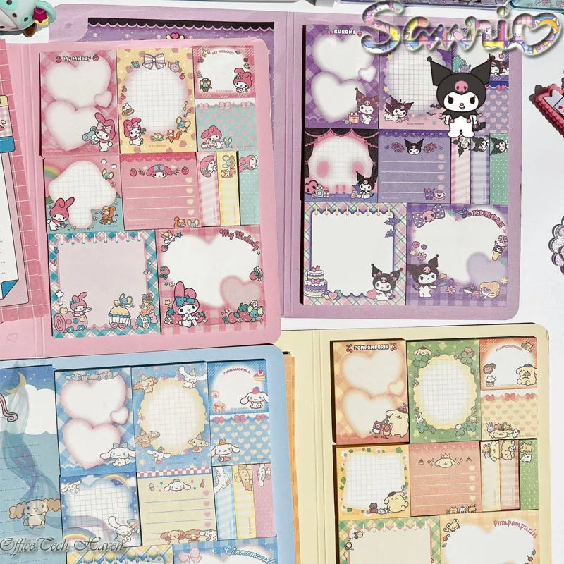 Kawaii Cartoon Sanrio Hello Kitty Paste Sticky Note Mymelody