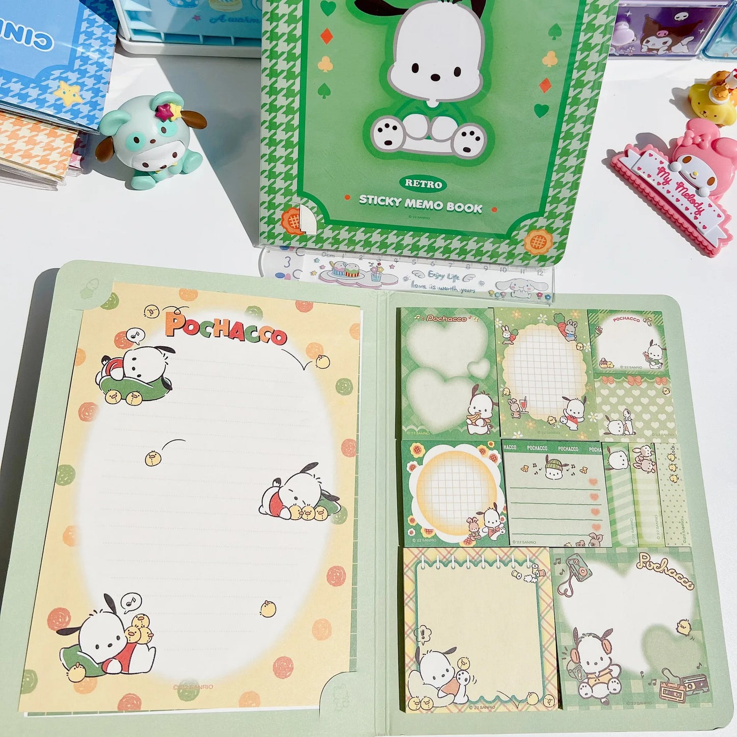 Kawaii Cartoon Sanrio Hello Kitty Paste Sticky Note Mymelody