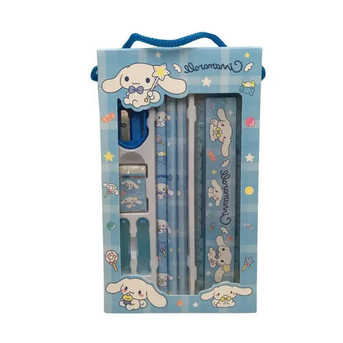 adorable sanrio 2pcs stationery set featuring beloved characters