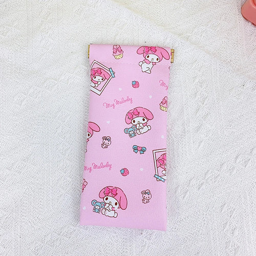 Sanrios Glasses Case Anime Kuromi, My Melody, Hello Kitty