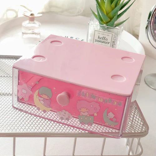 Sanrio Kawaii Hello Kitty My Melody Anime Desktop Decoration Drawer