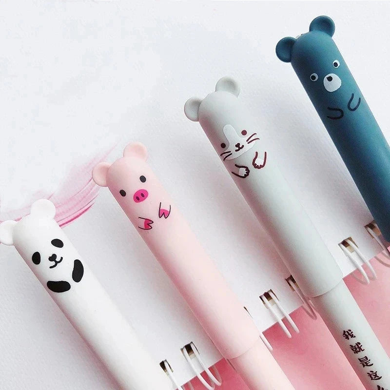 Cute Bear Erasable Pen Set - Fun