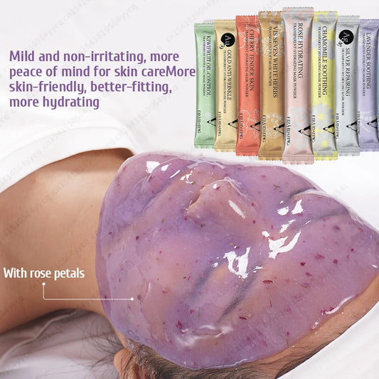 Moisturizing Salon SPA Soft Hydro Jelly Mask Powder Face Skin Care