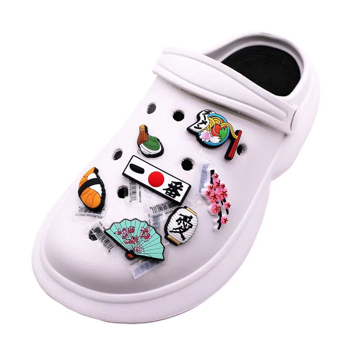 1 Pcs Original Japanese Style PVC Shoe Charms Sashimi Designer Sandal